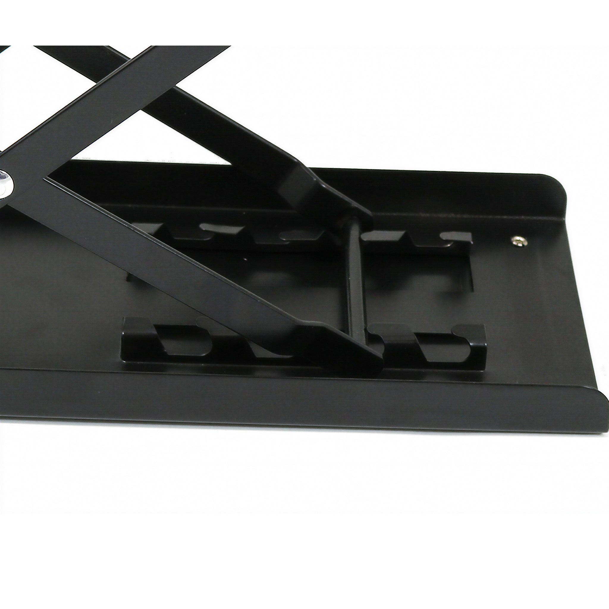 D'Luca Adjustable Guitar Foot Rest Stool, Black
