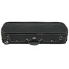 D'Luca Double Violin Case Black-Burgandy