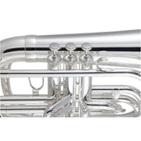King KMB412S Performance Marching Bb Baritone Horn Silver Plated