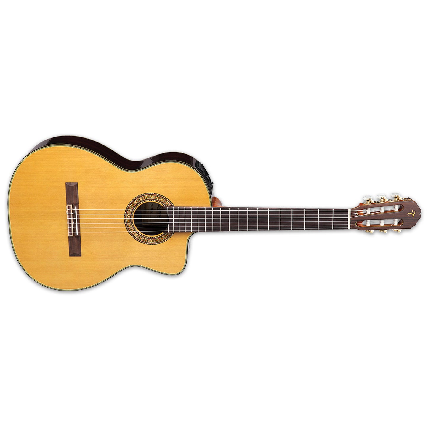 Takamine EC132SC LH Left-Handed Classical-Electric Guitar W/Semi-Hard Case