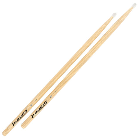 Ludwig Drum Sticks Hickory Nylon Tip 2B