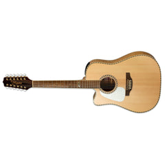 Takamine GD74CE-12ULH Left-Handed 12-String Acoustic-Electric Guitar W/Gig Bag