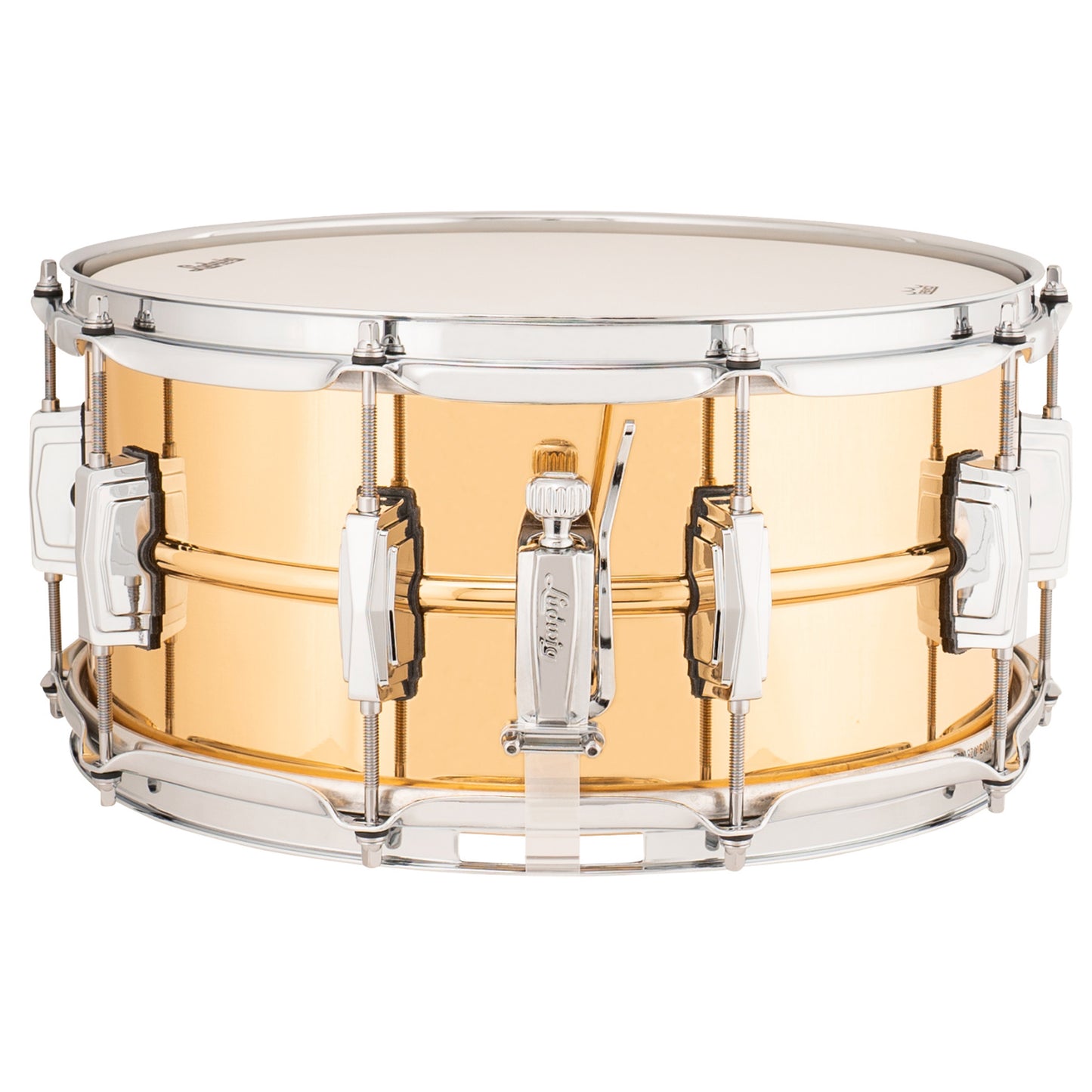Ludwig LB552 Bronze Phonic 6.5x14 Smooth Polished Shell, Imperial Lugs Snare Drum