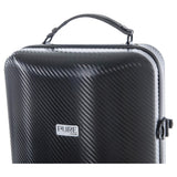 PURE by GEWA Violin Case, Polycarbonate 2.4, Oblong, Black/Black w/Subway Handle