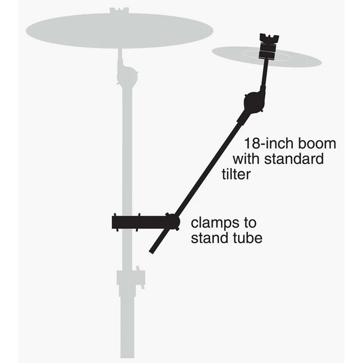 Gibraltar SC-GCA 18" Cymbal Arm and Clamp