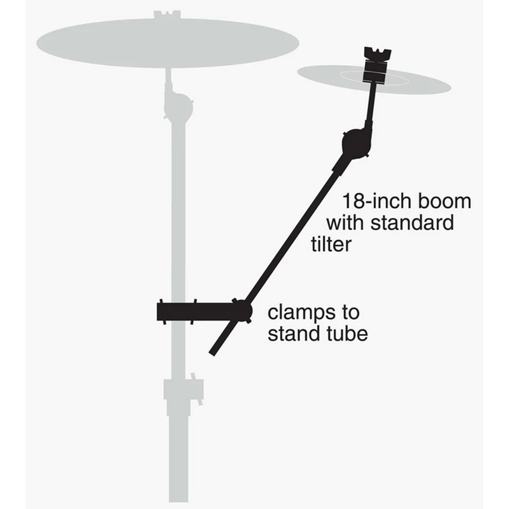 Gibraltar SC-GCA 18" Cymbal Arm and Clamp