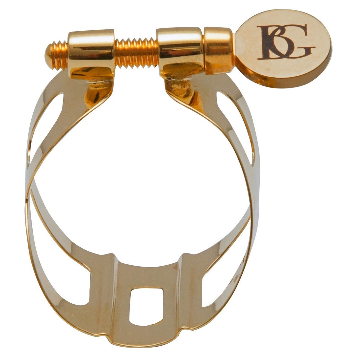 BG Tradition 24K Gold Plated Ligature for Baritone Saxophone with Cap, L61