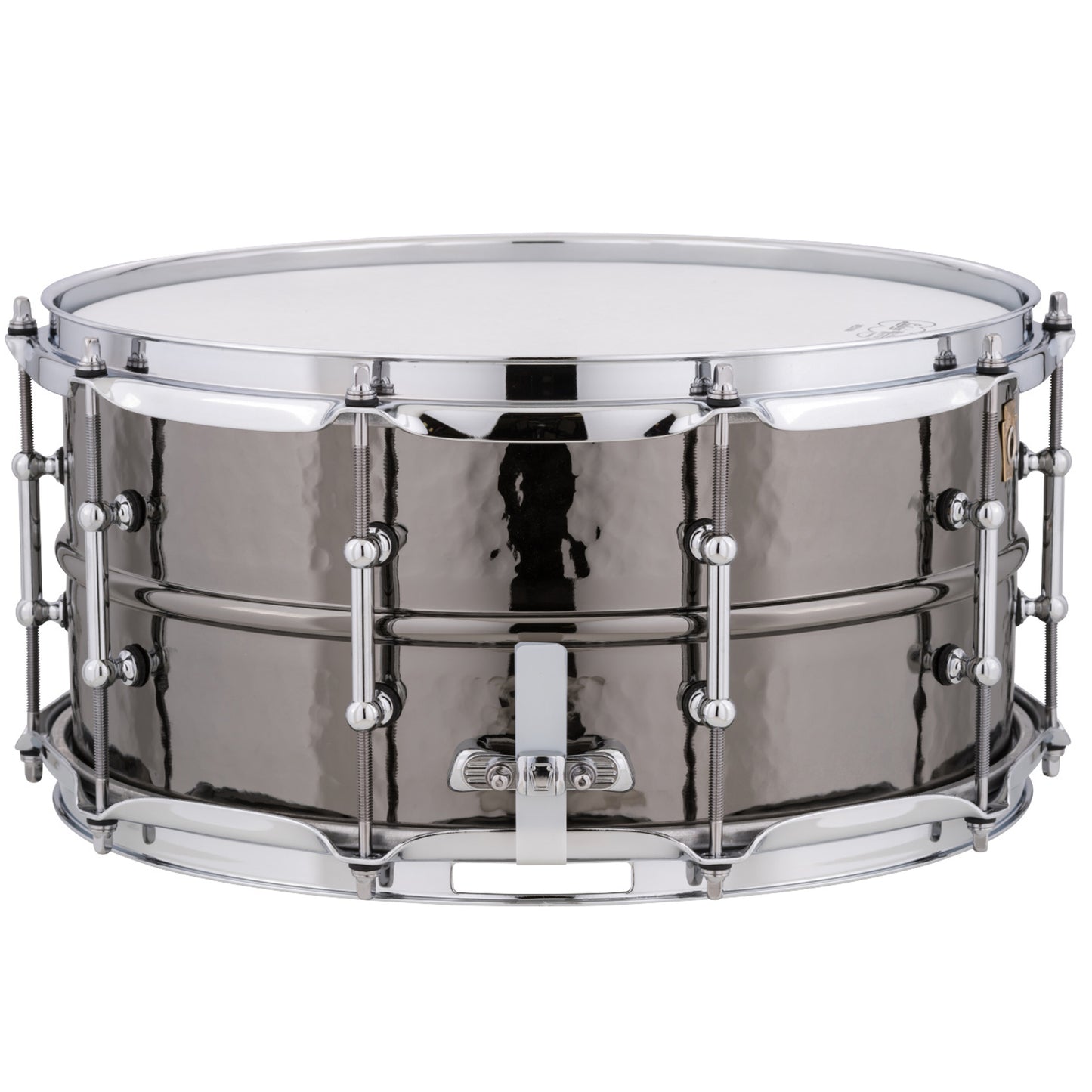 Ludwig LB417KT Black Beauty 6.5x14 Hammered Shell, Tube Lugs Snare Drum