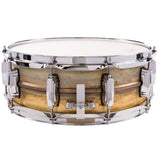 Ludwig LB454R Supraphonic 5x14 Raw Brass Shell, Imperial Lugs Snare Drum