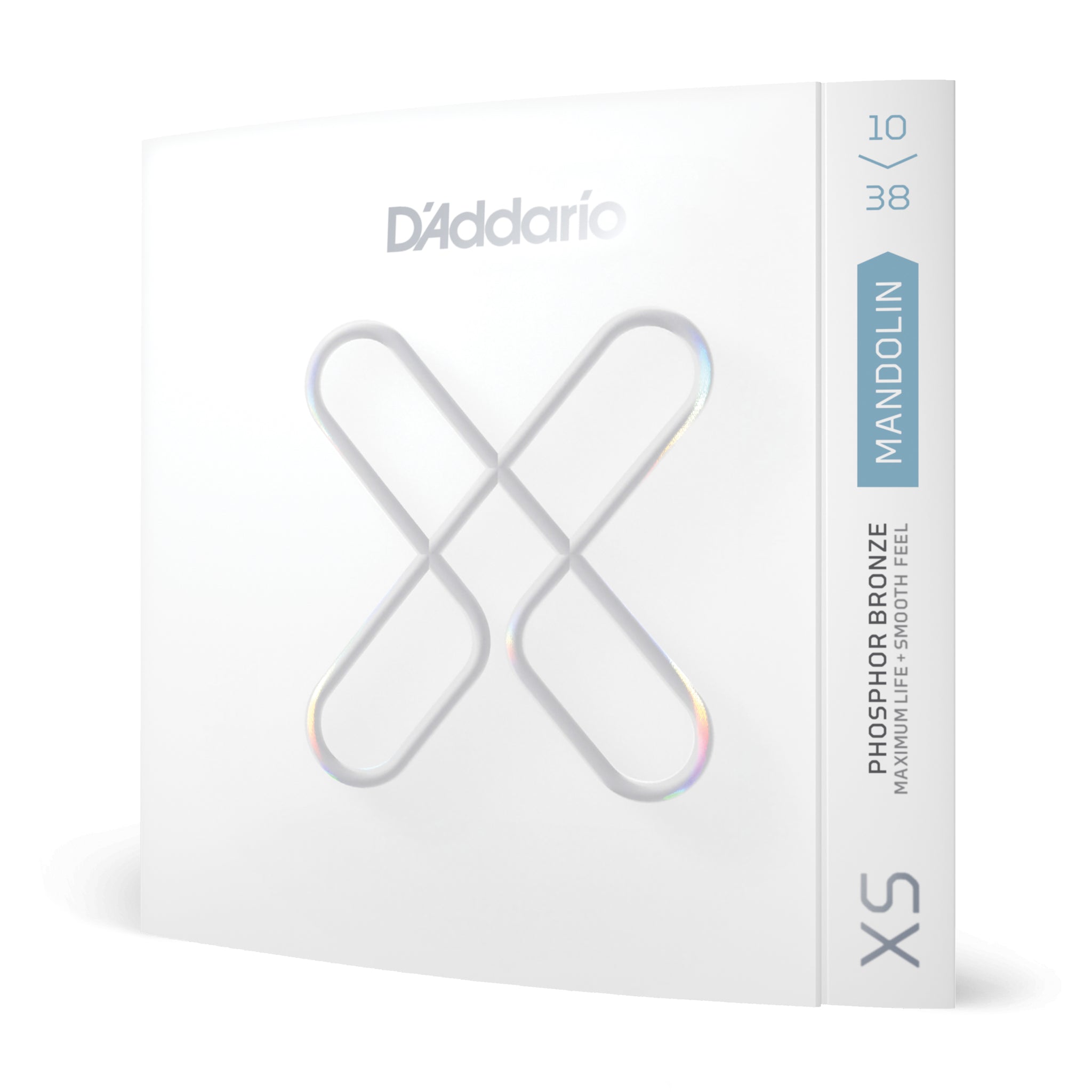 D'Addario 10-38 Light, XS Phosphor Bronze Mandolin Strings
