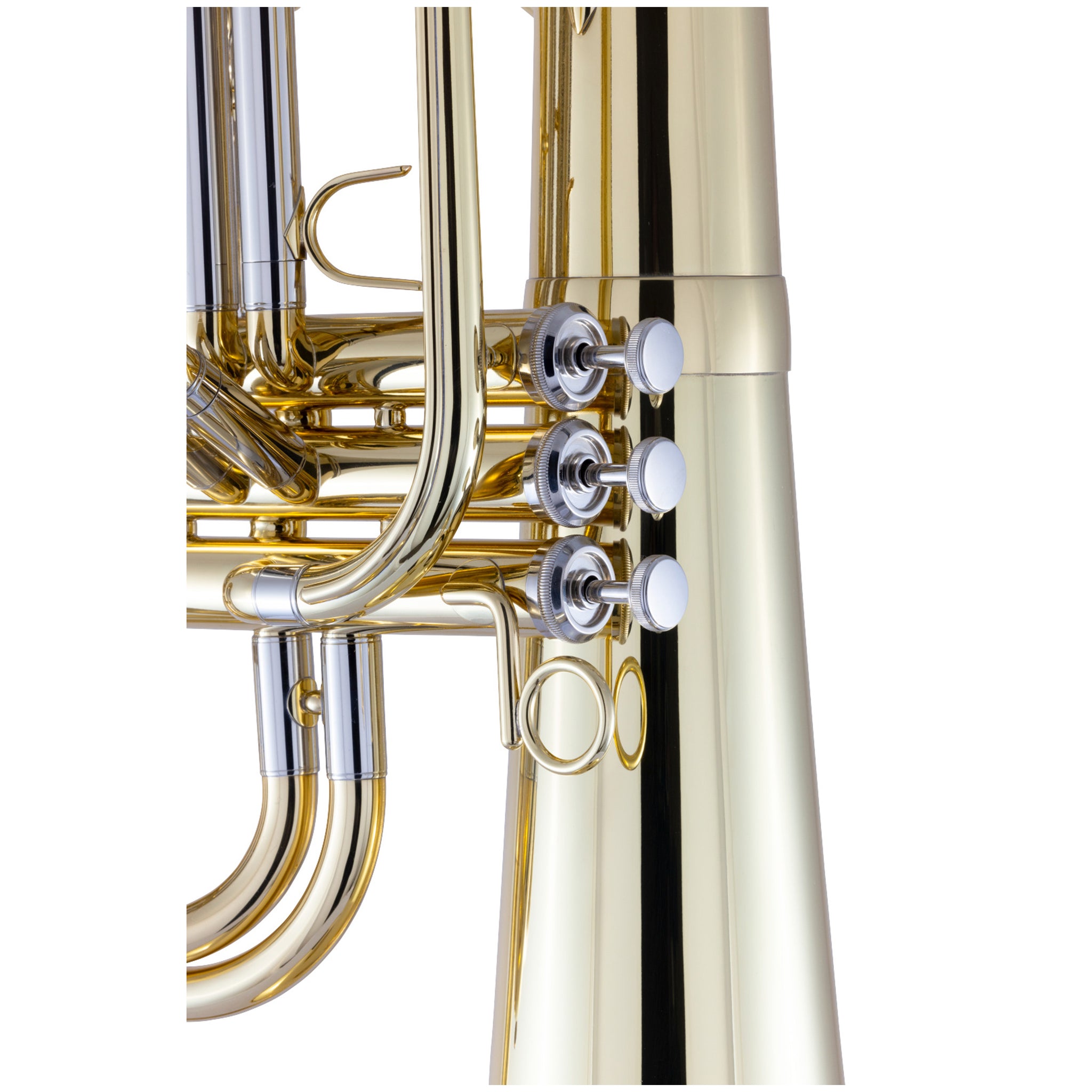 King KME411 Performance Marching B? Euphonium Lacquer