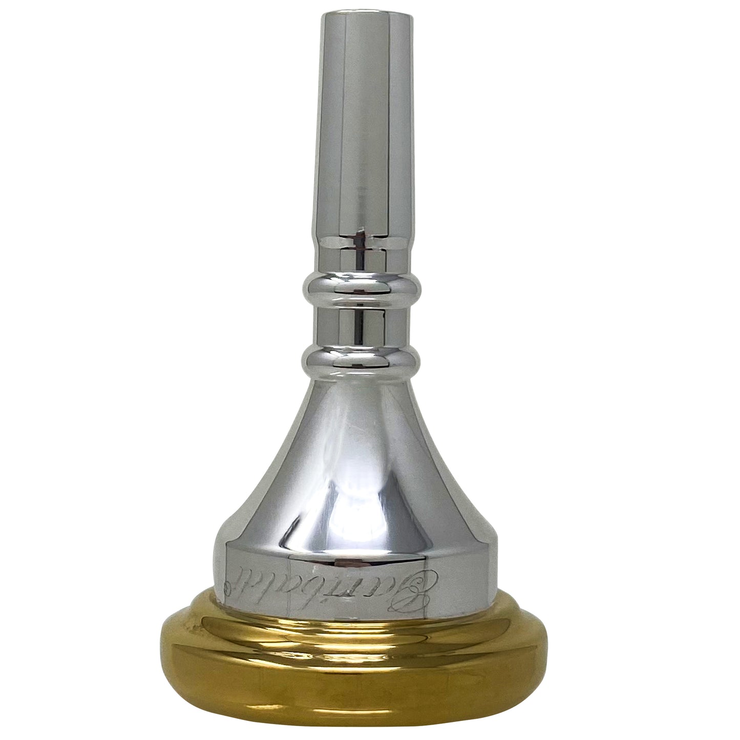 Garibaldi 608W Sousaphone Silver Plated Single-Cup Gold-Plated Rim Mouthpiece