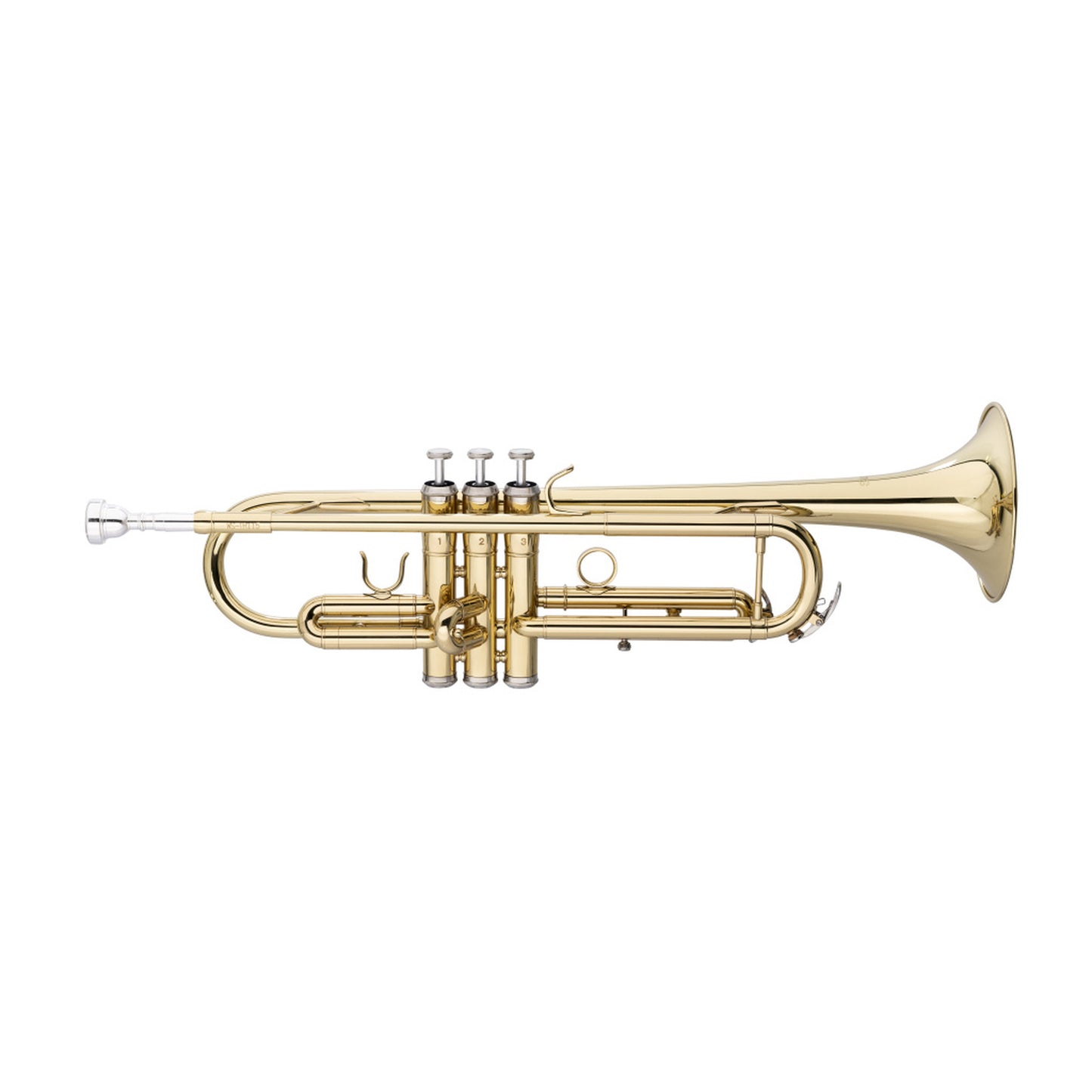 Stagg Bb Trumpet, ML-Bore, Brass Body Clear Lacquered