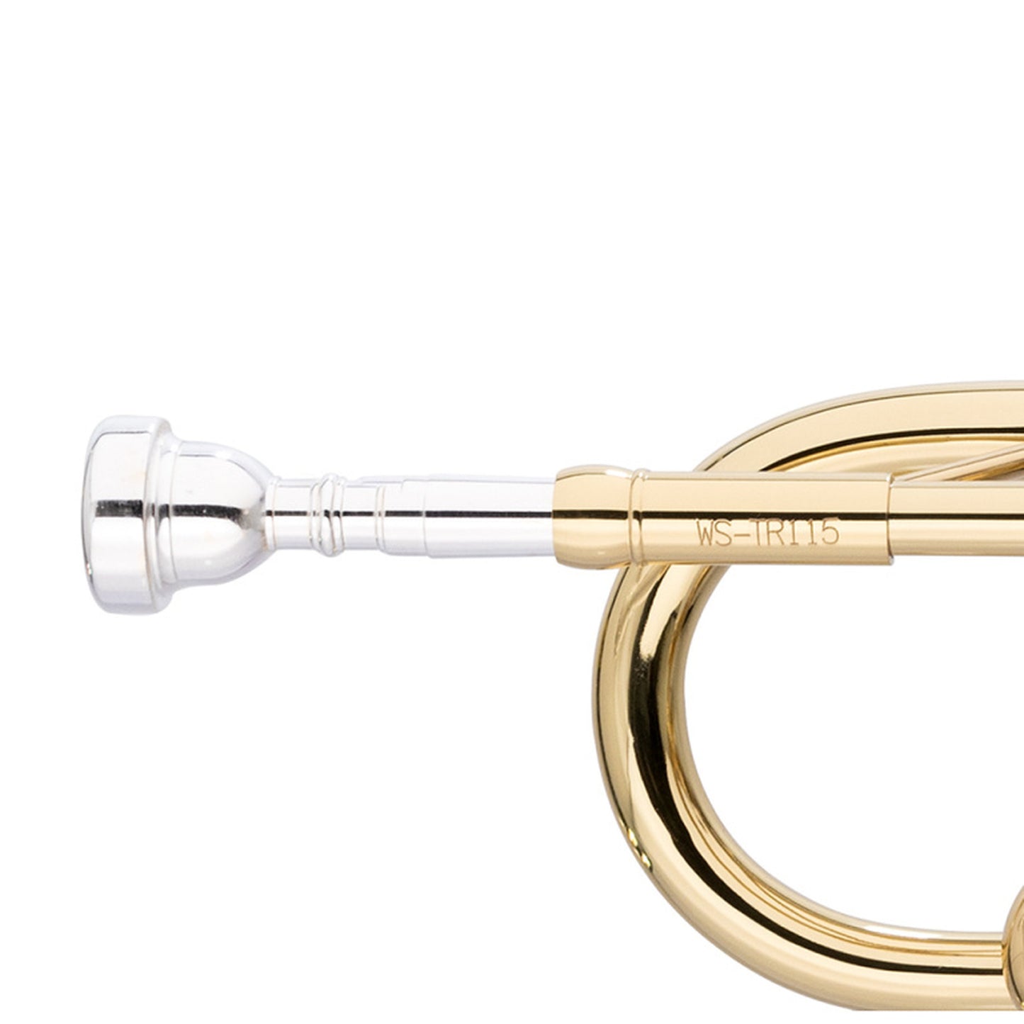 Stagg Bb Trumpet, ML-Bore, Brass Body Clear Lacquered