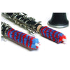 H.W. Products 2 Piece Clarinet Multi Colored Pad Saver