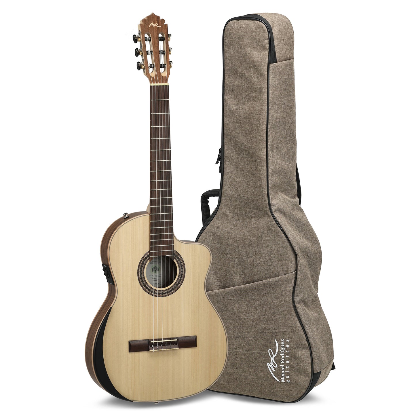Manuel Rodriguez Electro-Acoustic Guitar Ecologia Samba Profundo, Flat