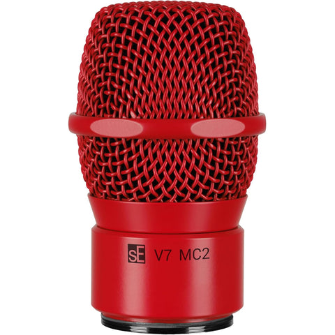 sE Electronics V7 Mic Capsule, Supercardioid, for Sennheiser Wireless in Red **