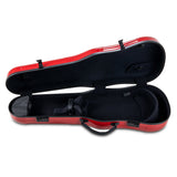 GEWA Viola Case, Air 2.0, Shaped, Red/Black, High Gloss w/Subway Handle