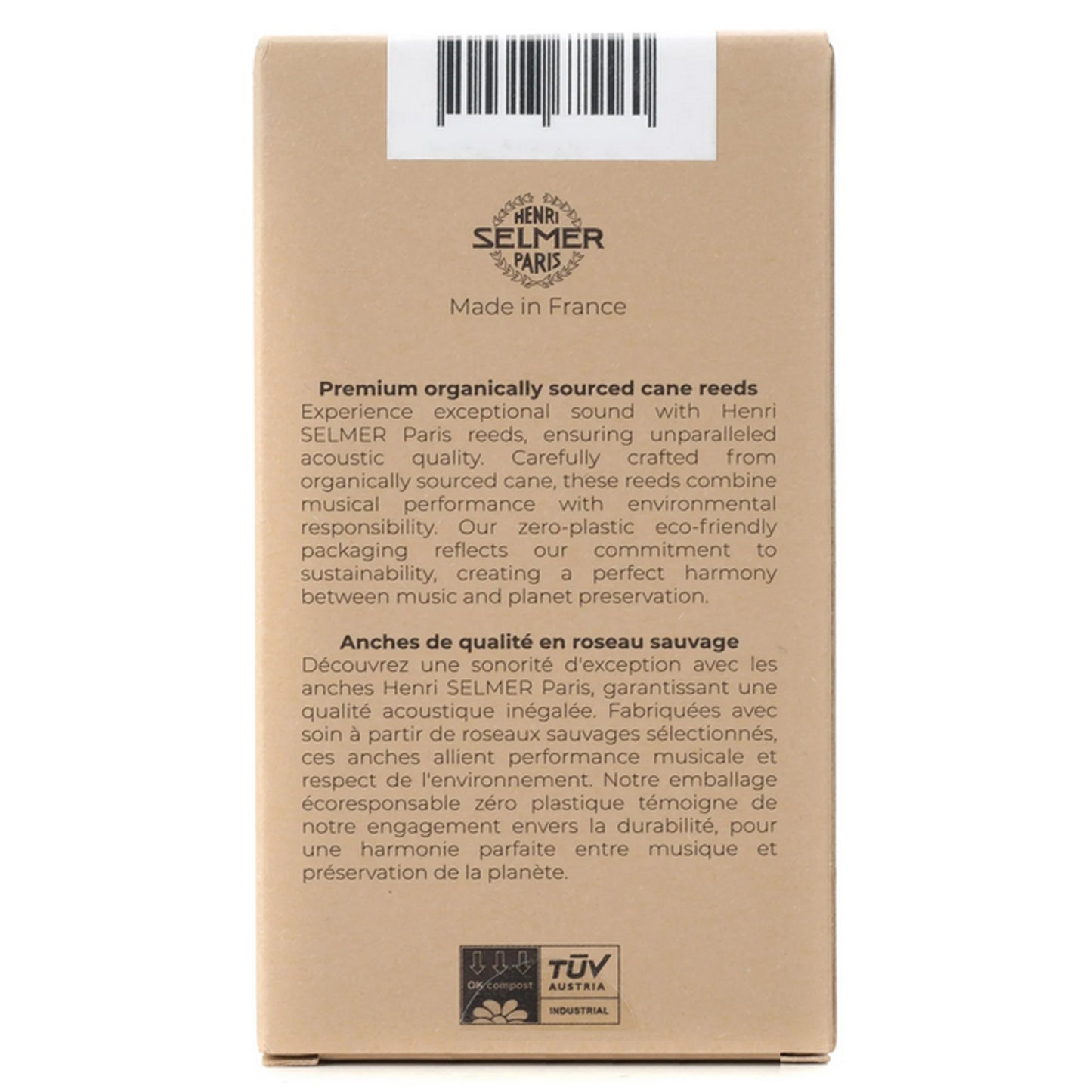 Selmer Paris Soprano Saxophone Reed Box of 10 Size 3
