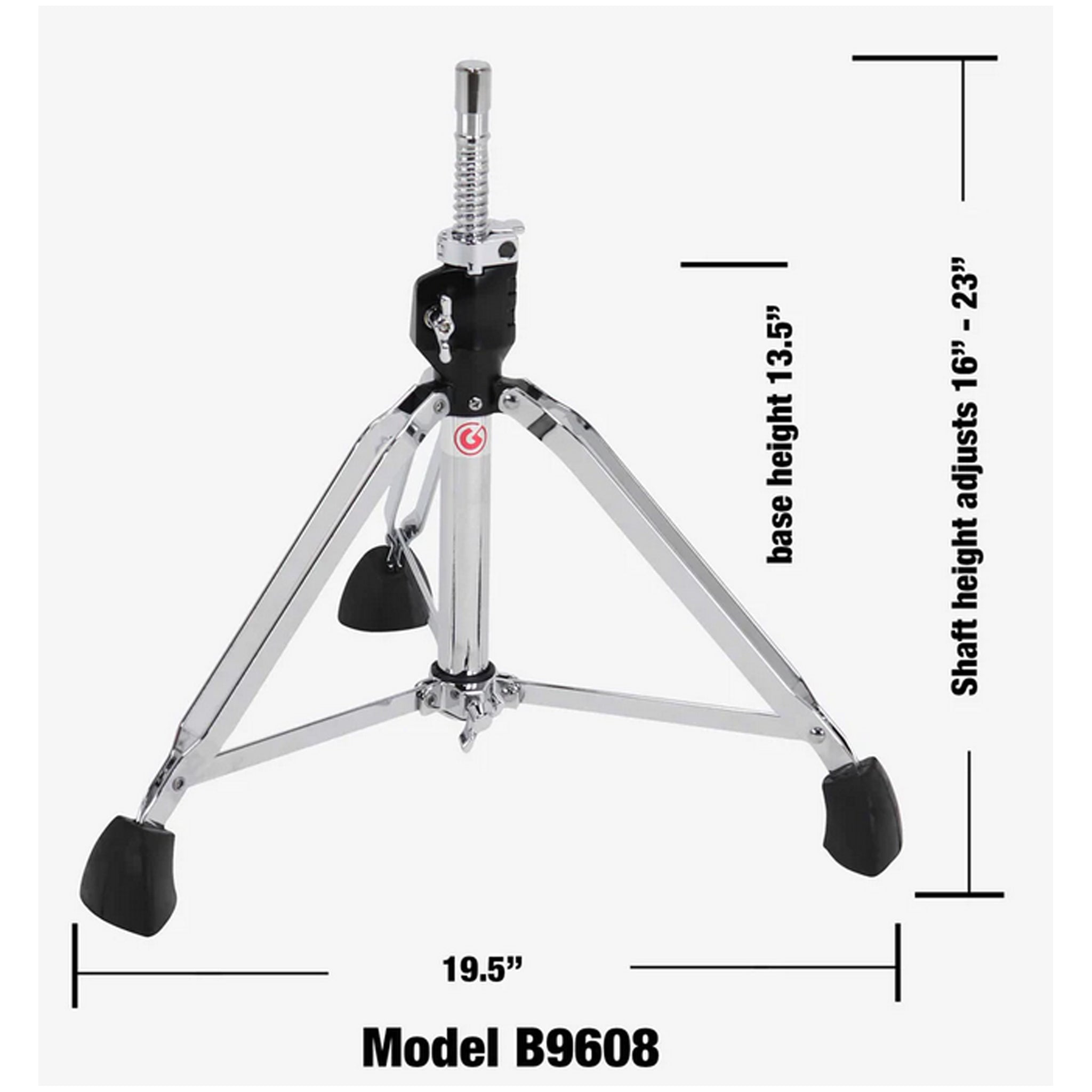 Gibraltar B9608S 9000 Series Double Braced Short Drum Throne Base