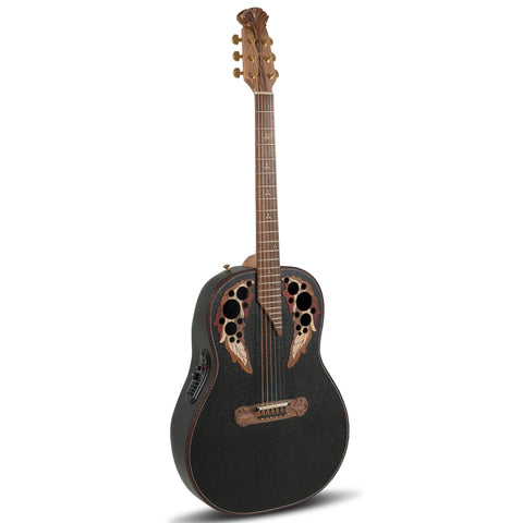 Adamas I, E-Acoustic Guitar 1687GT-5, MS/Deep/Non-Cutaway, Black