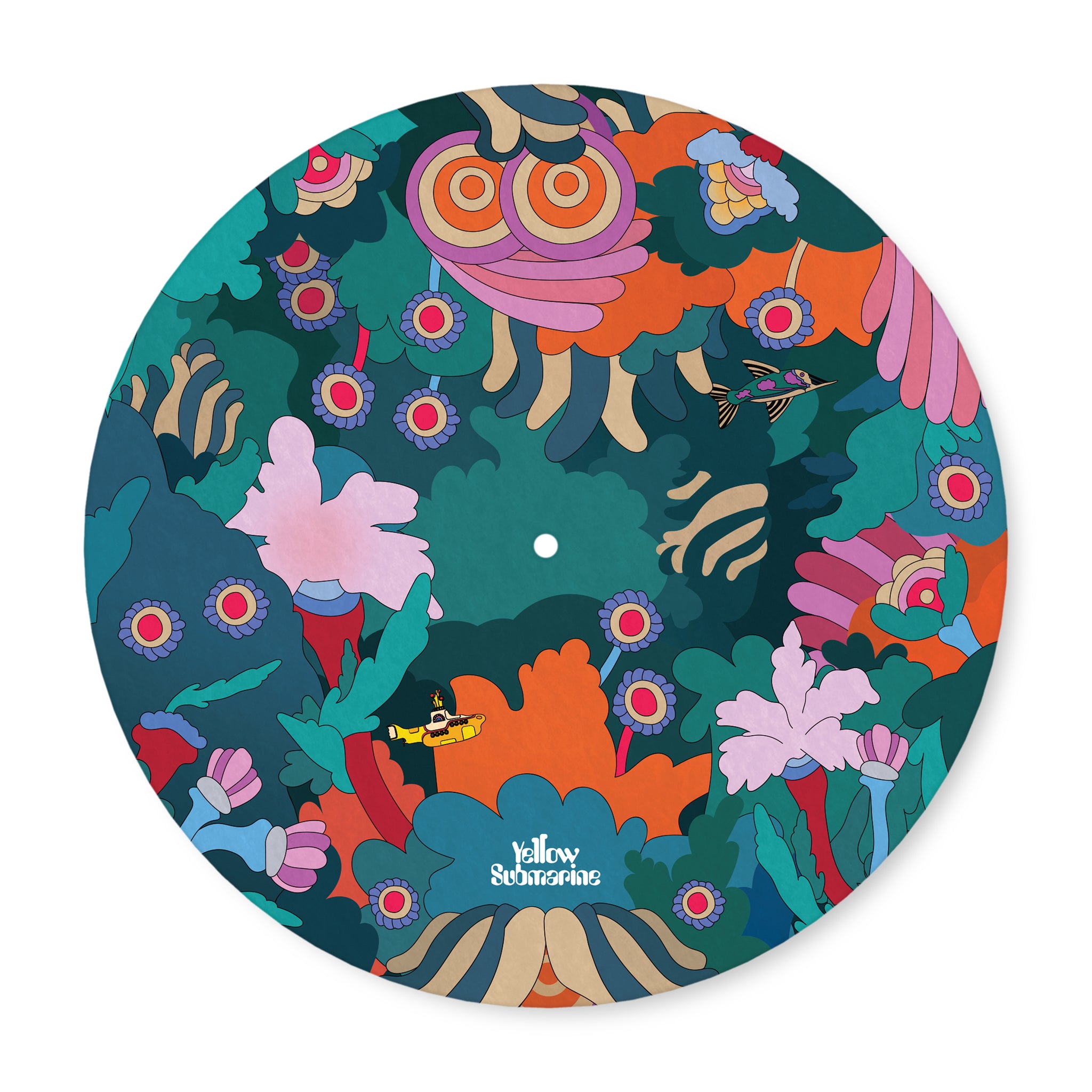 D'Addario Beatles Yellow Submarine Record Mat, Under the Sea