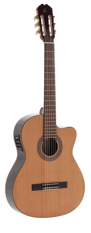 Admira Virtuoso Cutaway Electrified Classical Guitar With Solid Cedar Top