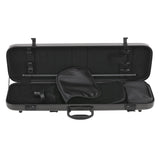 GEWA Violin Case, Idea 1.8, Oblong, 4/4, Carbon Black/Black w/Subway Handle