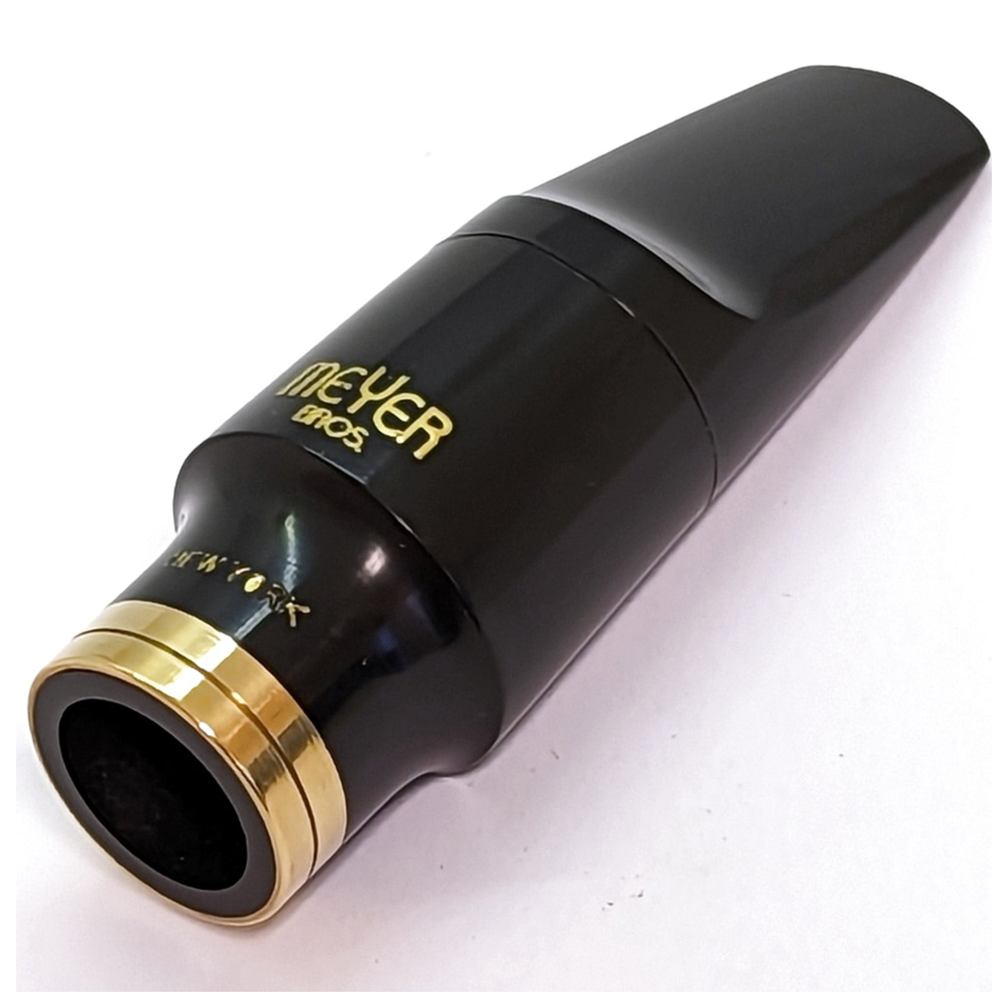 Meyer Alto Saxophone Rubber Mouthpiece, New York Connoisseur Series 6M