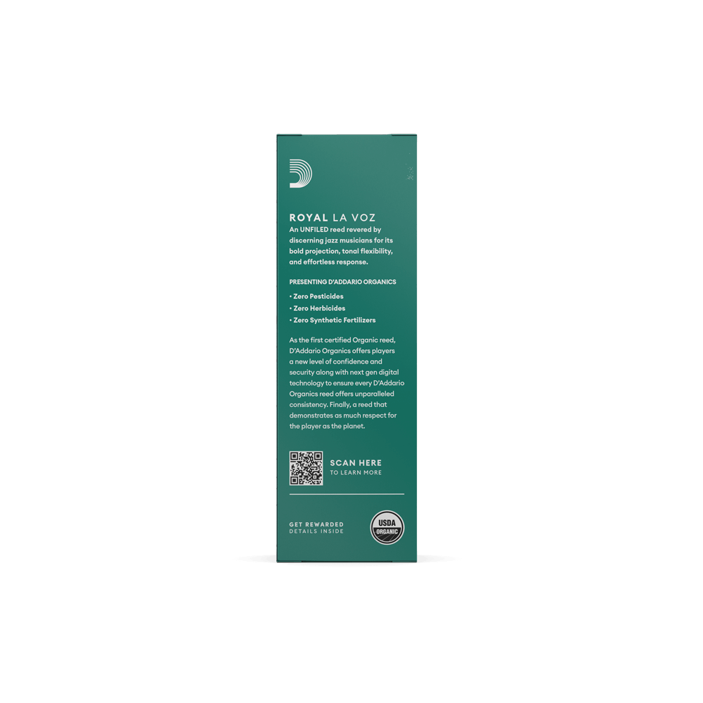 La Voz Tenor Saxophone Reeds, Medium Soft, 5 Pack