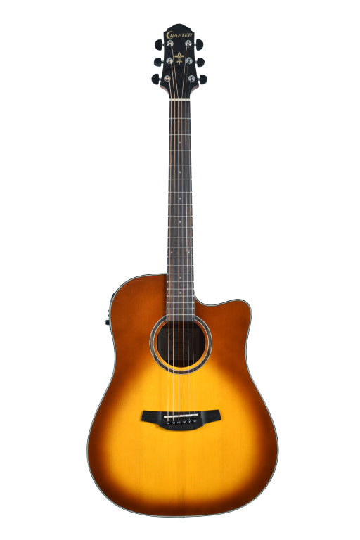 Crafter Silver Series 250, Grand Auditorium Acoustic-Electric Guitar Cutaway