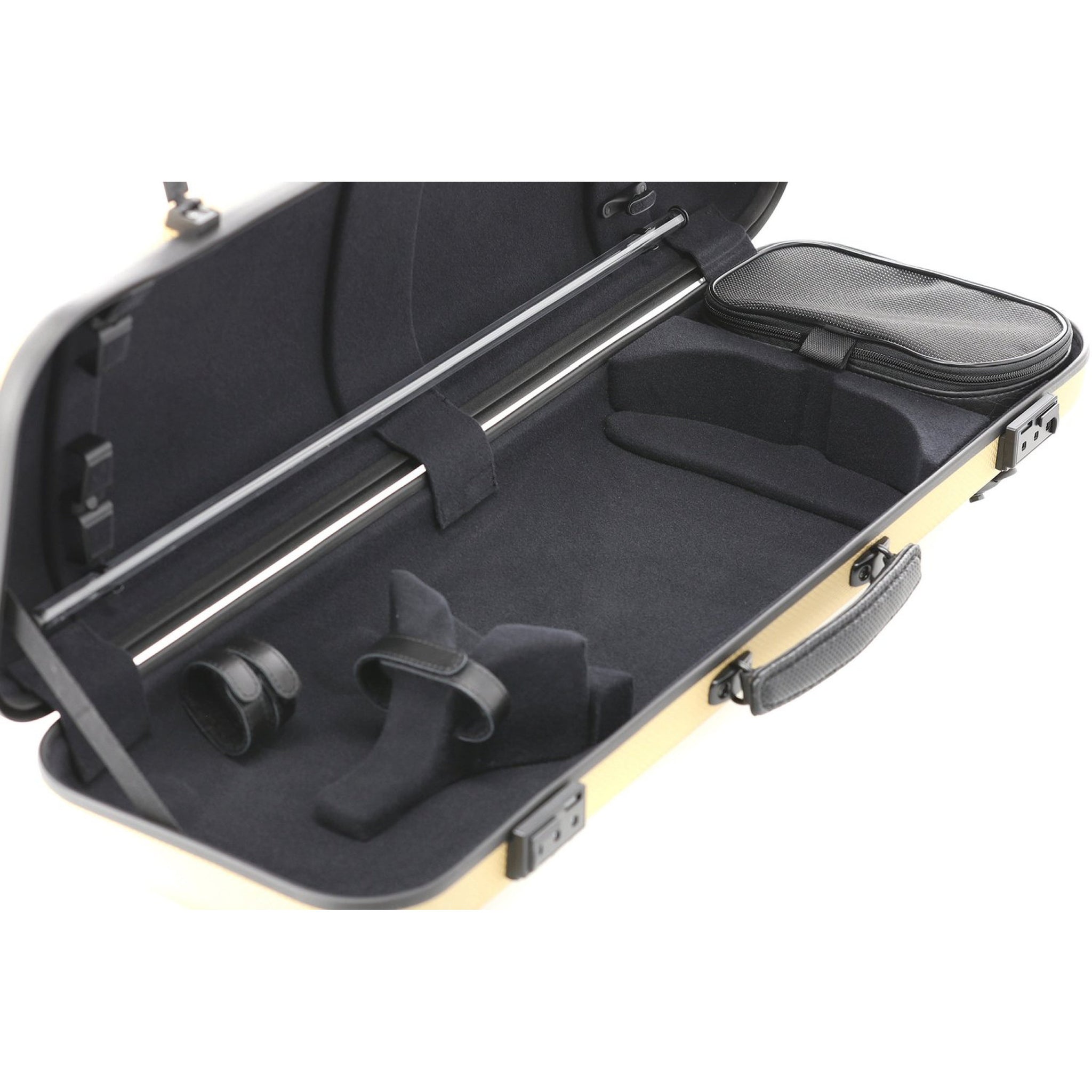GEWA Violin Case, Air Avantgarde, Oblong, 4/4, Gold/Black, Subway Handle