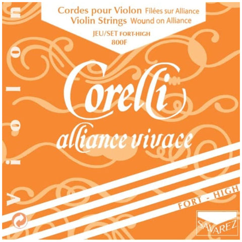 Savarez Corelli Alliance Vivace, Violin String Set, Loop E, 4/4, Forte