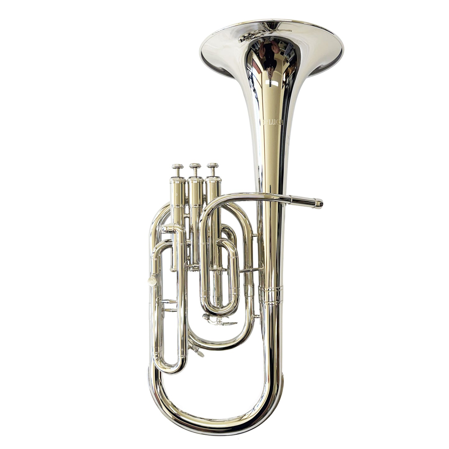 D'Luca MX280 Series Nickel Plated Alto Horn with Case