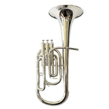D'Luca MX280 Series Nickel Plated Alto Horn with Case
