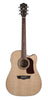 Washburn D10SCE Heritage 10 Series Dreadnought Acoustic Electric Guitar. Natural