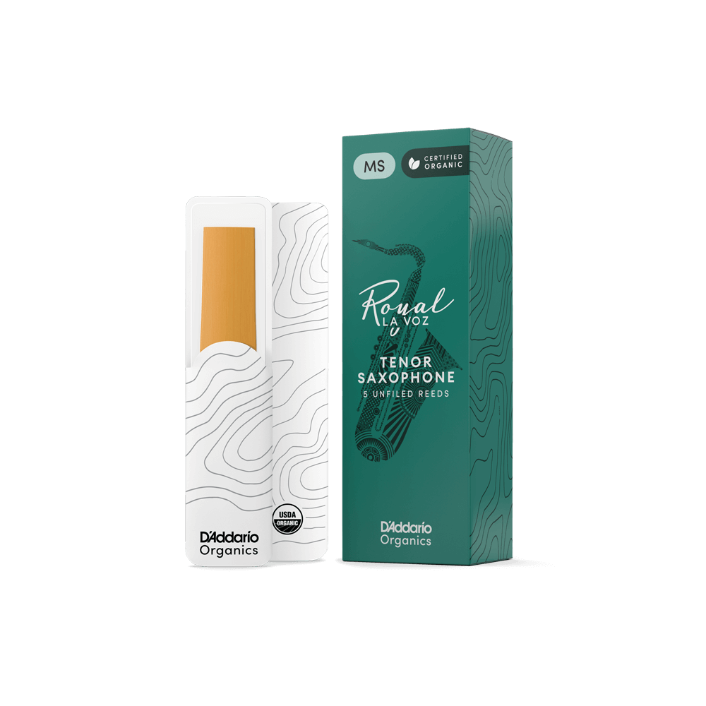 La Voz Tenor Saxophone Reeds, Medium Soft, 5 Pack