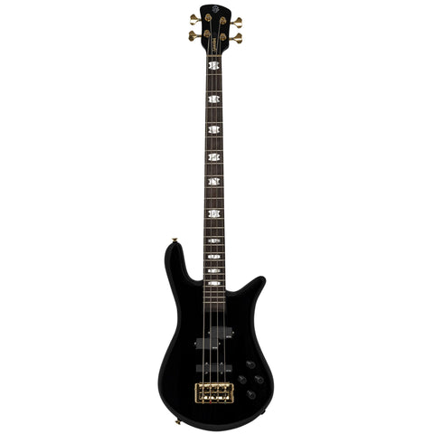 Spector Euro 4 Classic Bass Guitar Solid Black