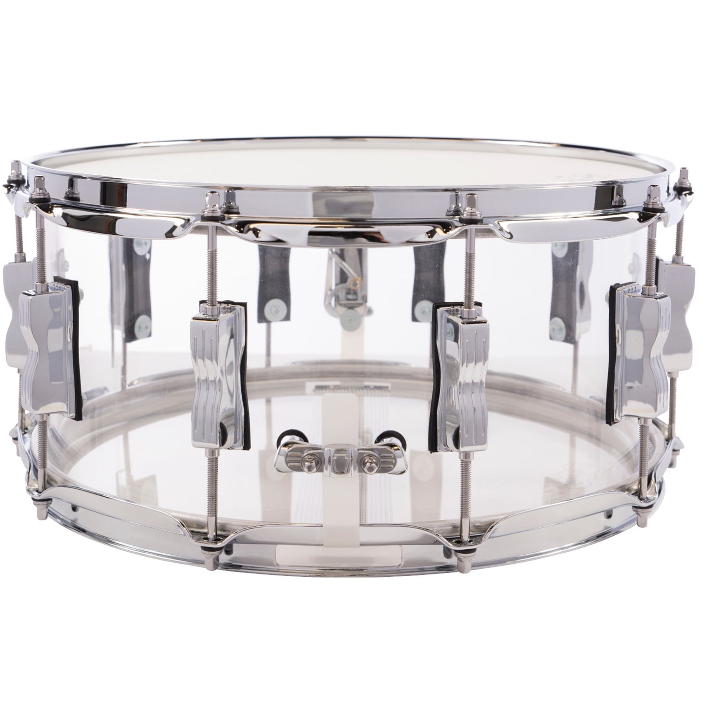 Ludwig Vistalite 6.5 x 14 Snare Drum Clear