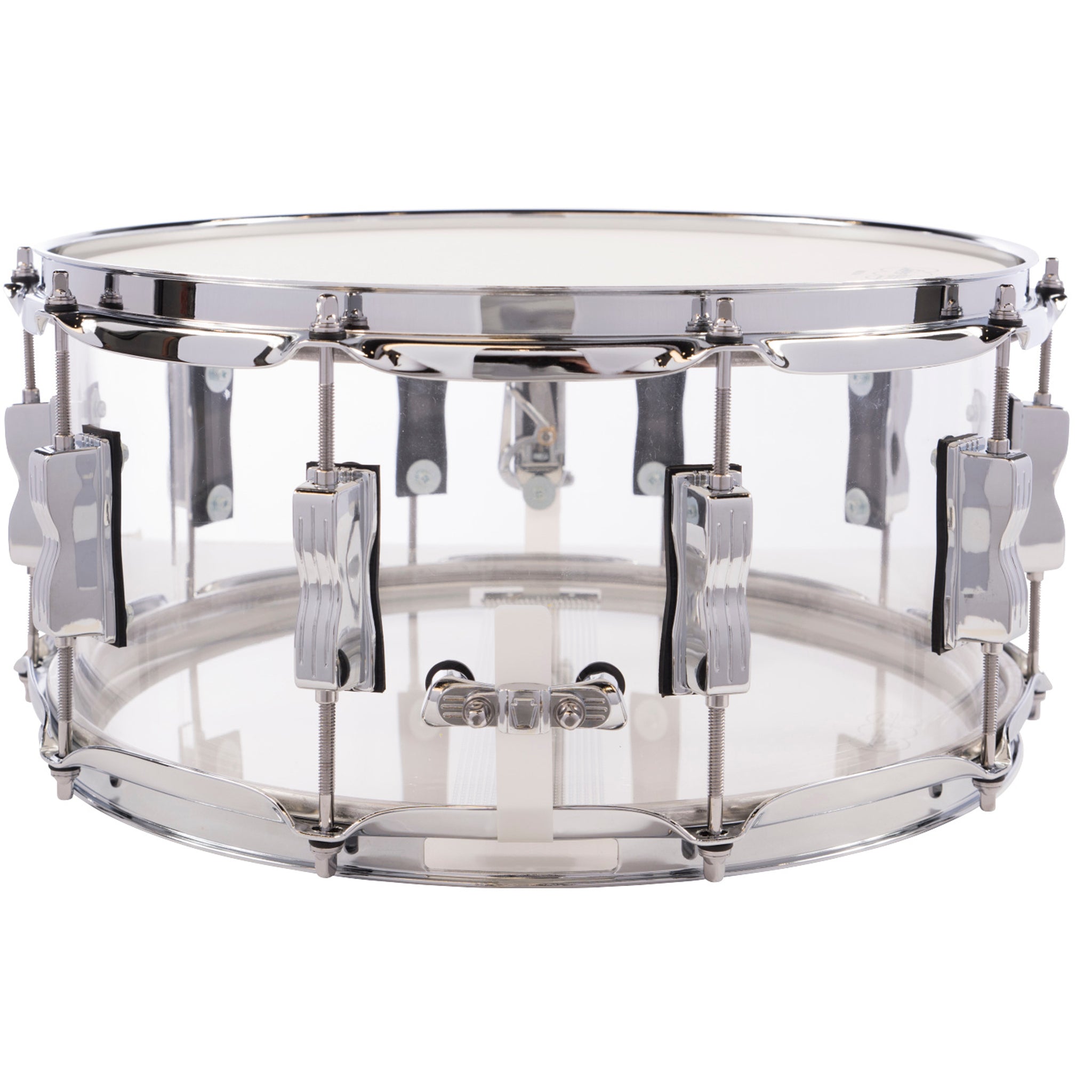 Ludwig Vistalite 6.5 x 14 Snare Drum Clear