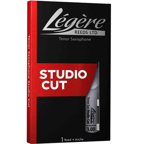 Legere Tenor Saxophone Reed, Studio Cut, Strength 3