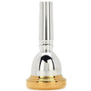 Bach Classic Trombone Large Shank Gold Rim Mouthpiece 6.5AL