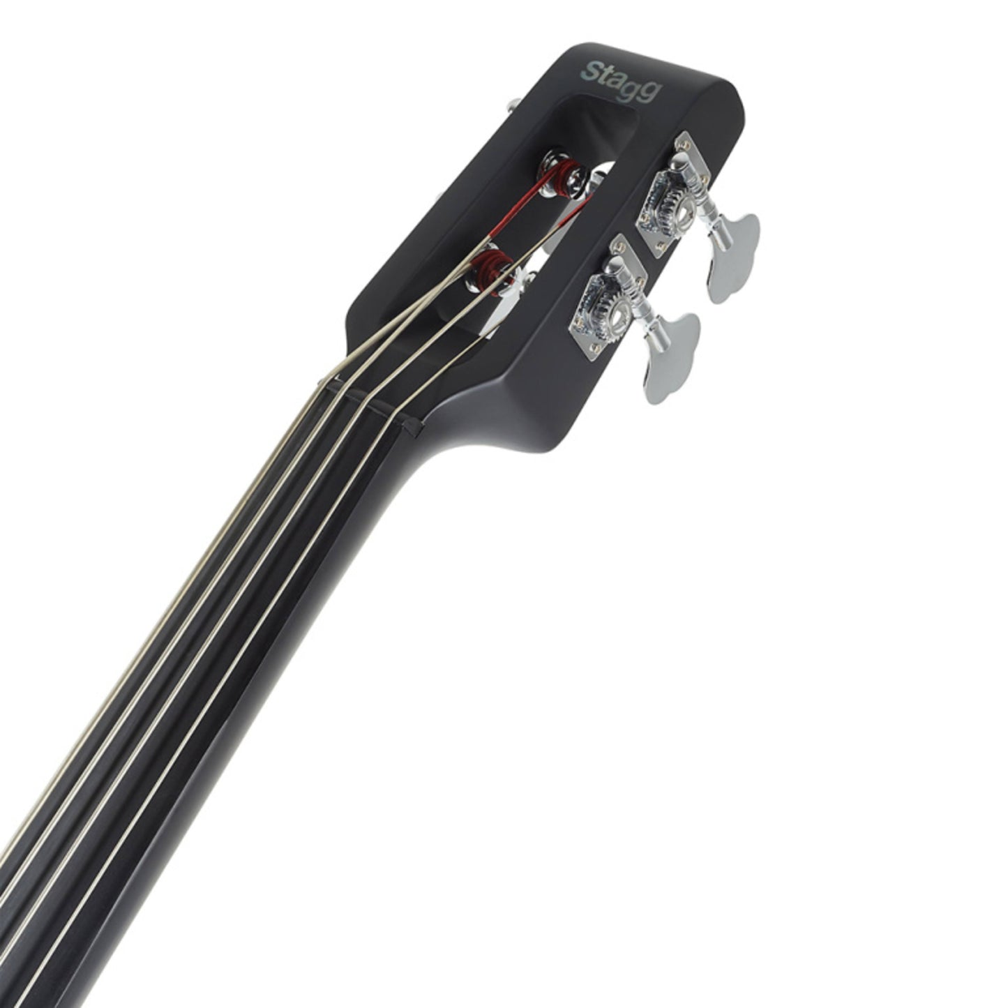 Stagg 3/4 Electric Double Bass With Gigbag, Black
