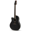 Ovation Celebrity Traditional E-Acoustic Guitar CS24L-5G, CS/Mid/Cutaway, Black, Lefty