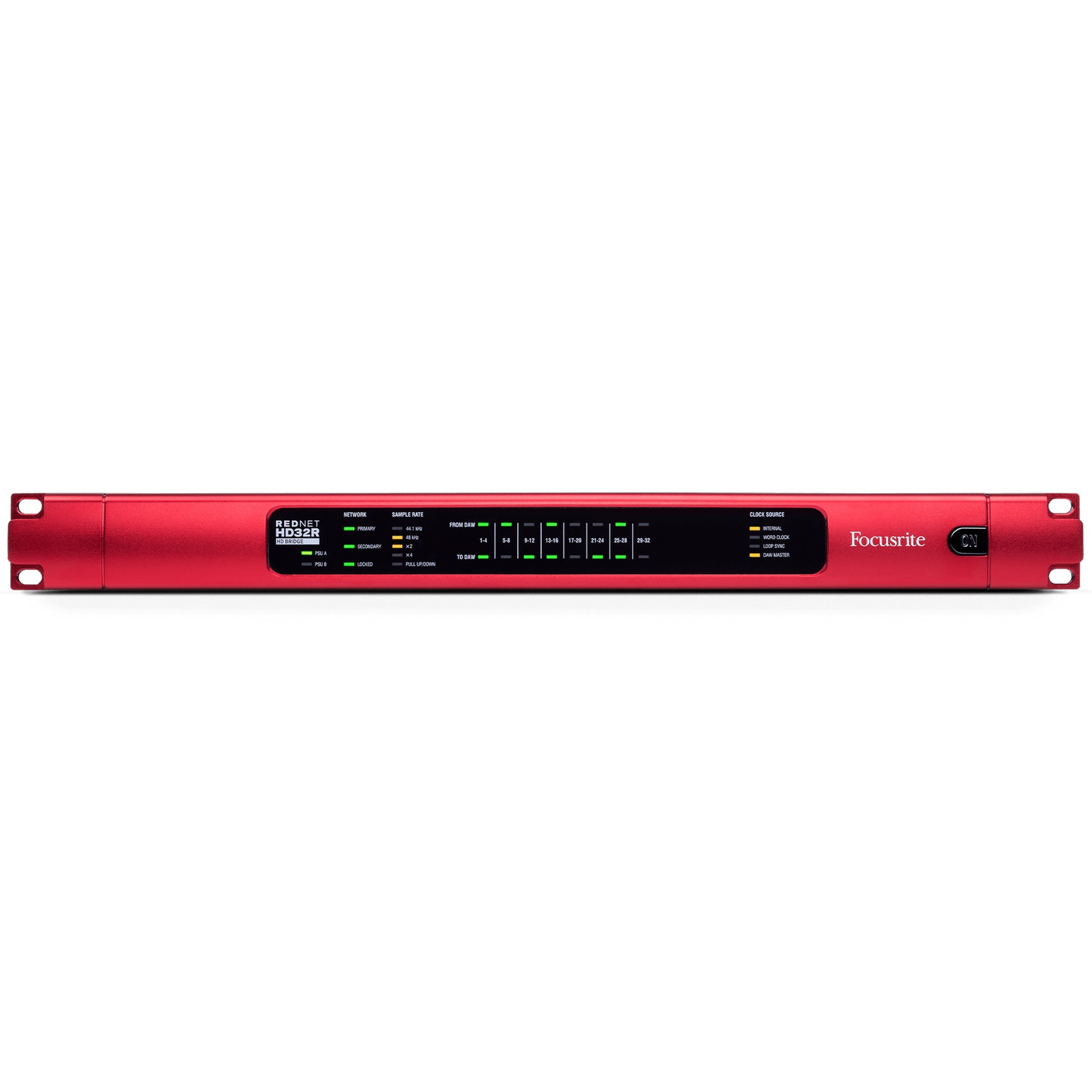 Focusrite Pro RedNet HD32R 32-Channel Dante Networks Pro Tools | Ultimate Bridge