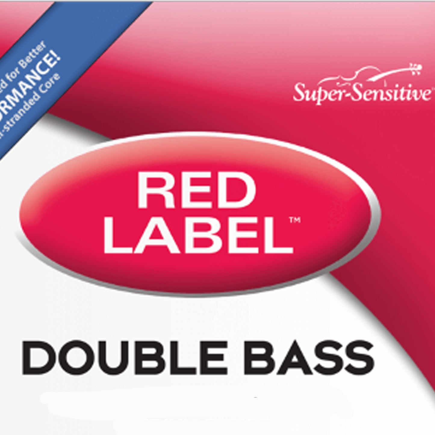 Super Sensitive Bulk Red Label Bass G Single String 3/4 Regular Bulk 10-Pack