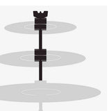 Gibraltar SC-MCSA-PK 4" Mini Cymbal Stacker, 2 Pack