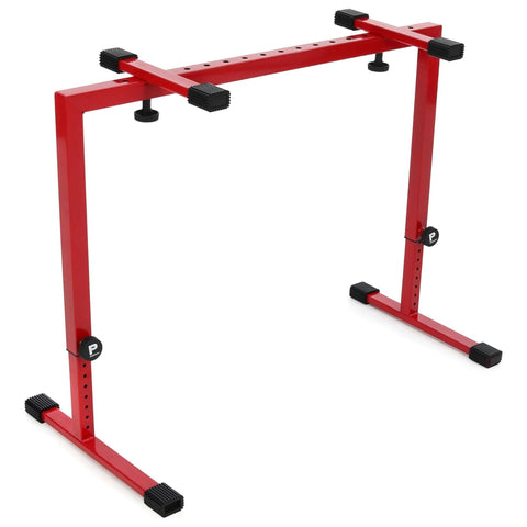 Profile Heavy-Duty Construction Keyboard Stand Red