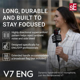 sE Electronics Studio-grade Handheld Mic extended shaft (250mm)