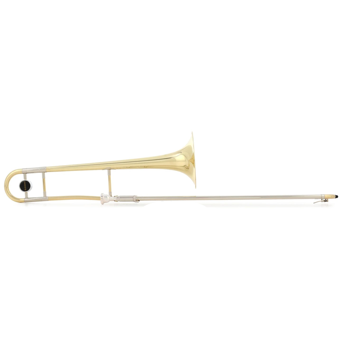 Blessing Tenor Bb Trombone, .500 Bore, Clear Lacquer, Outfit